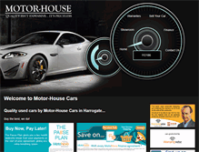 Tablet Screenshot of motor-house.com